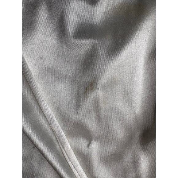 Forever 21 Satin Slip Mini Dress, Tie Back, Satin Like, size L30 - Picture 5 of 6